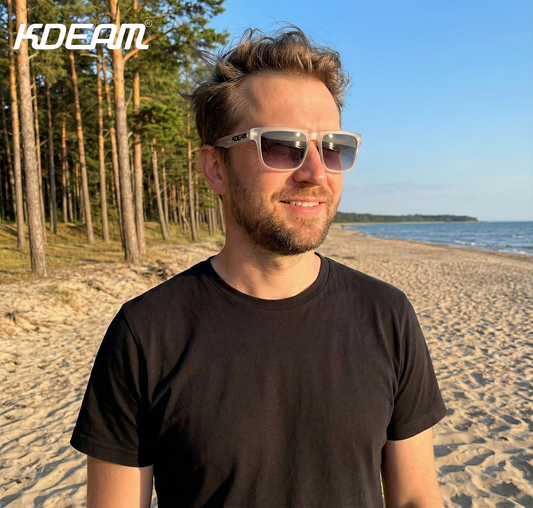 Okulary Przeciwsłoneczne Polaryzacyjne KDEAM Navi Ice